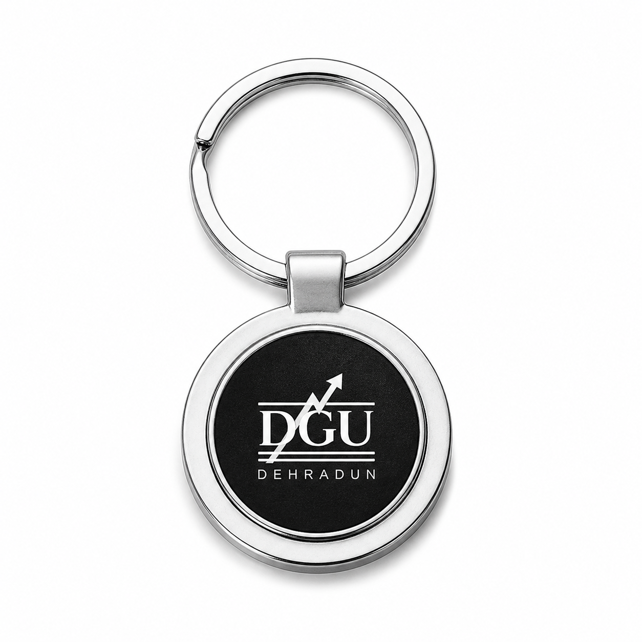 DGU Metal Key Ring – Premium Black Finish Campus Edition